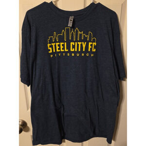 Steel City FC Pittsburgh Women’s Navy T-Shirt 2XL
